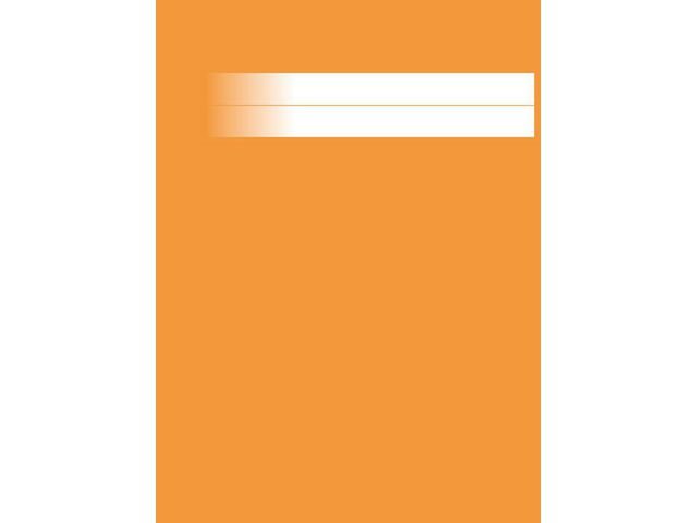 Skrivhäfte A5 Olinjerad Orange