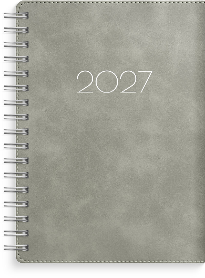 Kalender 2027 Senator A6 Twist grå