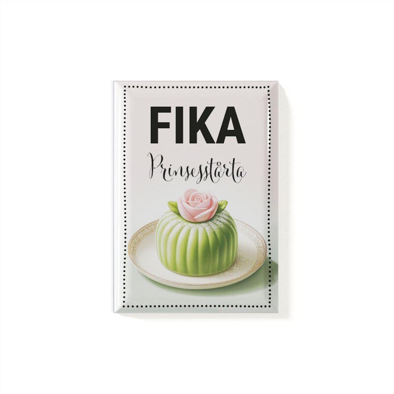 Magnet Fika Prinsesstårta