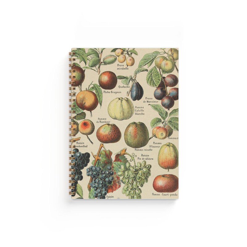 Anteckningsbok A5 Vintage Frukt