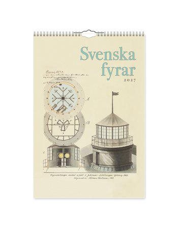 Väggkalender Svenska fyrar 2027