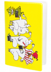Plånkan - Kortfodral "Muminfamiljen"