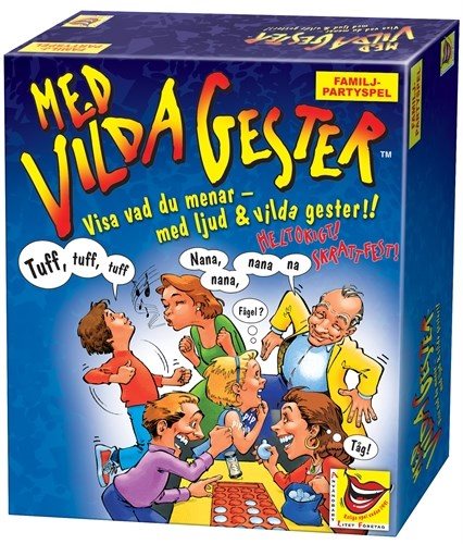 Med vilda gester - Sällskapsspel