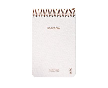 KOZO Notebook Premium A6 linjerat Creme