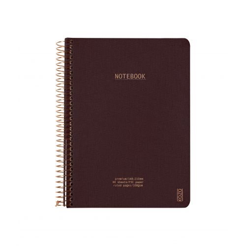 KOZO Anteckningsbok A5 Premium Coffee