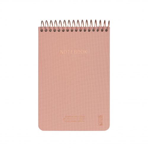 Anteckningsbok A6 KOZO Premium Muted Blush