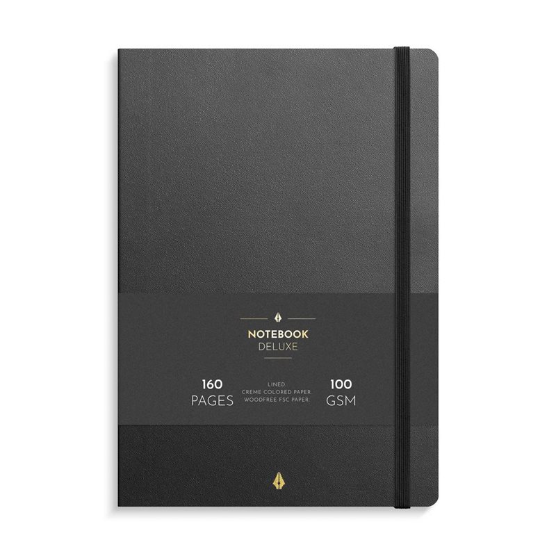 Notebook Deluxe B5 black