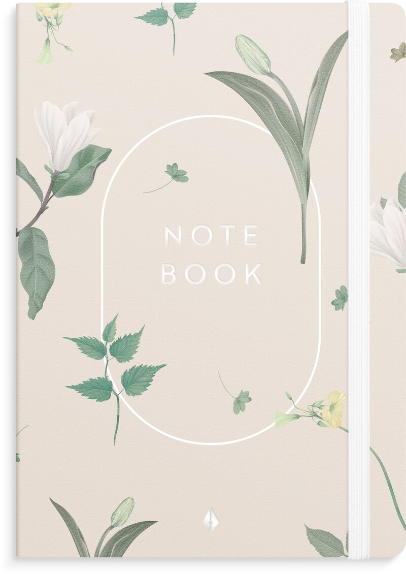 Notebook Deluxe A5 Floral