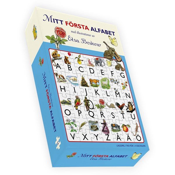 Pussel 56 bitar - Mitt första Alfabet