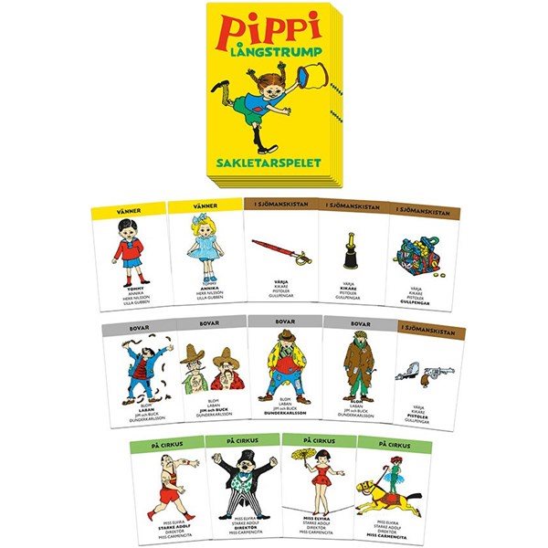 Pippi Långstrum Sakletarspelet