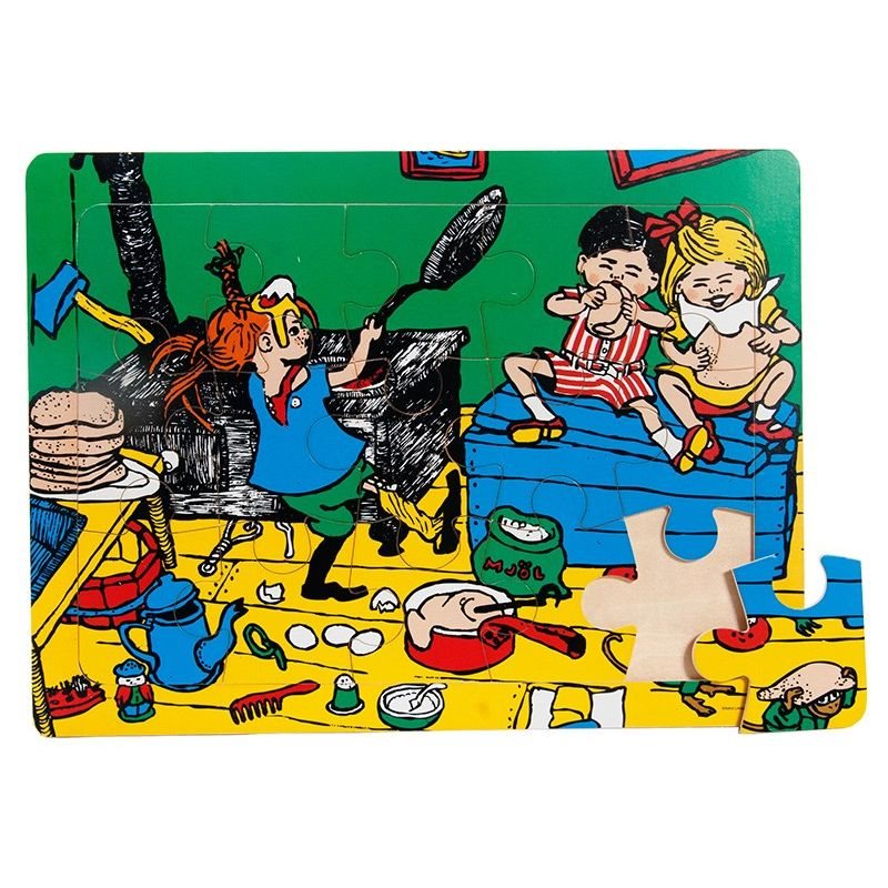 Rampussel "Pippi Långstrump" 15 bitar
