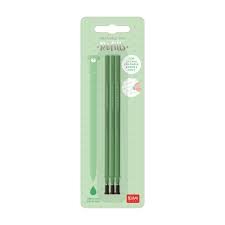 Refills för "Erasable gel pen" Grön, 3-pack