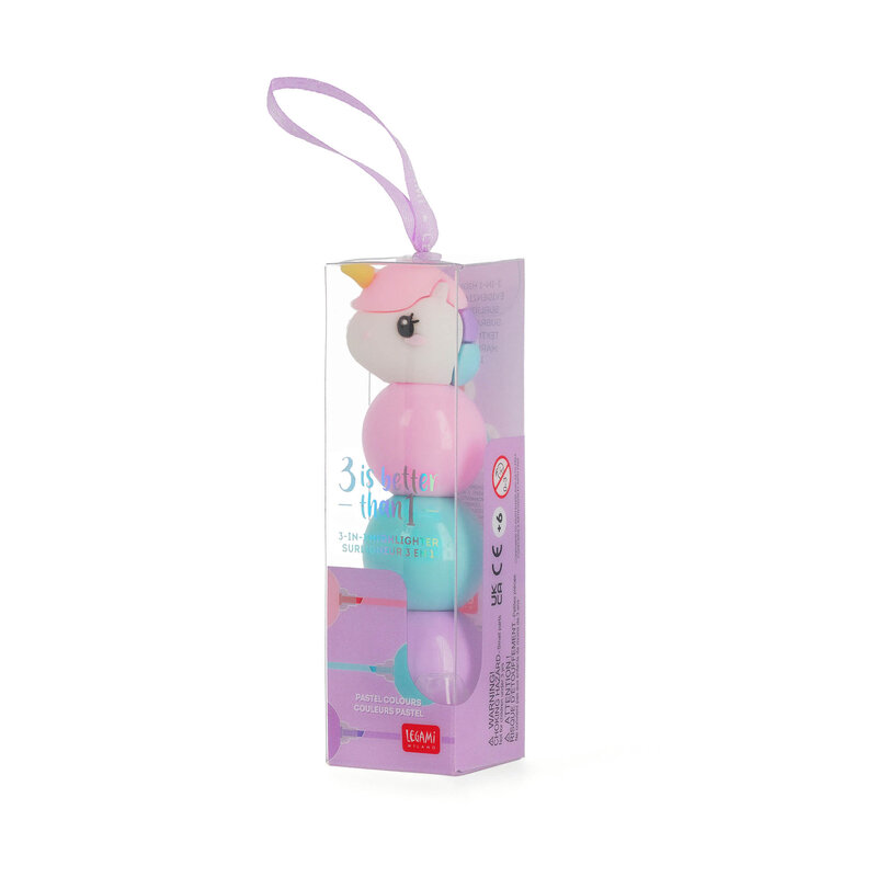3-i-1-Highlighters, Unicorn