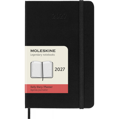 Classic Hard 12M Daily Pocket Svart 2027