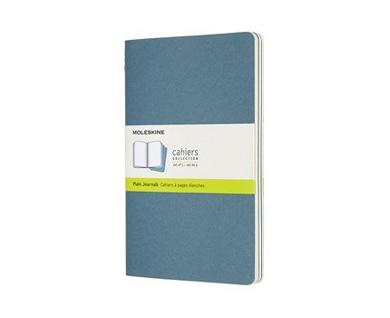 "Cahier Journals" Plain Large Brisk Blue