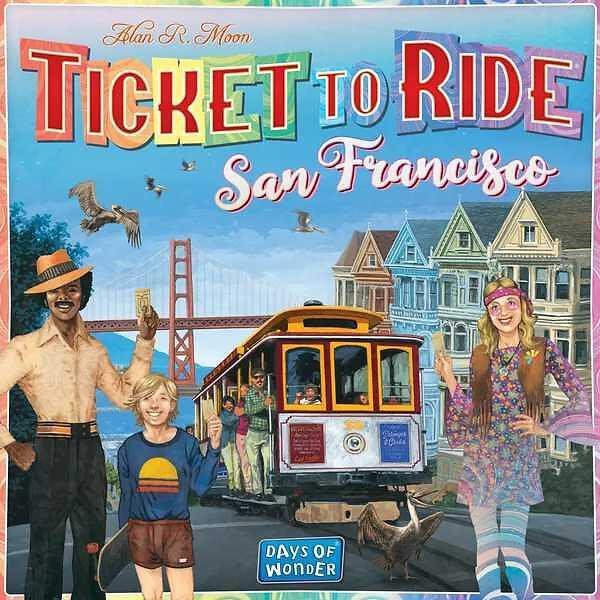 Spel Ticket to Ride: San Francisco - Svenska