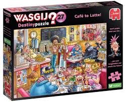 Pussel 1000 bitar - Wasgij Original 27 Coffee Shop