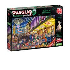Pussel 1000 bitar - Wasgij Christmas 20 Sprits of Christmas