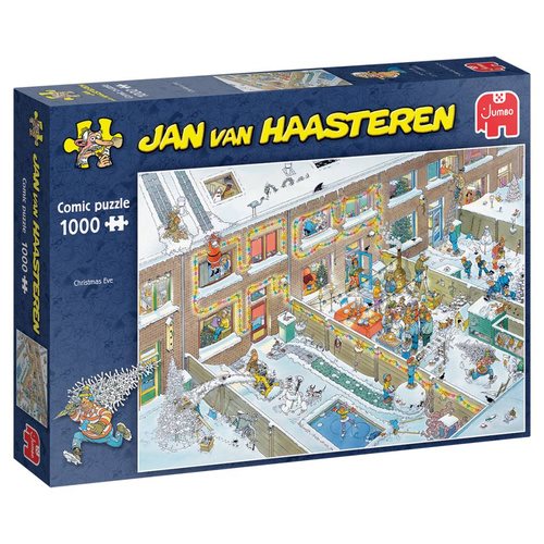 Jan van Haasteren "Christmas Eve, pussel 1000 bitar