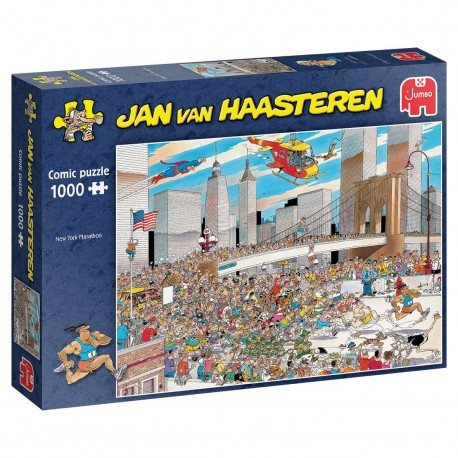 Jan van Haasteren New Youk Marathon, pussel 1000 bitar
