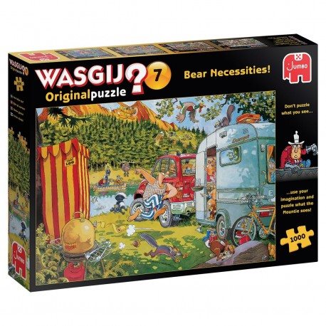 Wasgij Original #7 Bear Necissities! Pussel 1000 bitar