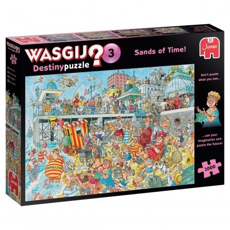 Wasgij Destiny #3 Sands of Time! Pussel 1000 bitar