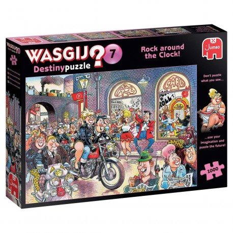Wasgij Destiny #7 Rock around the Clock! Pussel 1000 bitar
