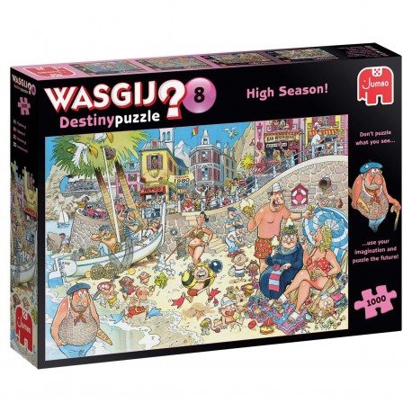 Wasgij Destiny #8 High Season! Pussel 1000 bitar