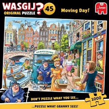 Pussel 1000 bitar Wasgij Original 45, Moving Day!