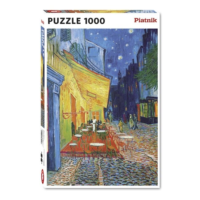 Pussel 1000 bitar "Terass i skymning" av Van Gogh