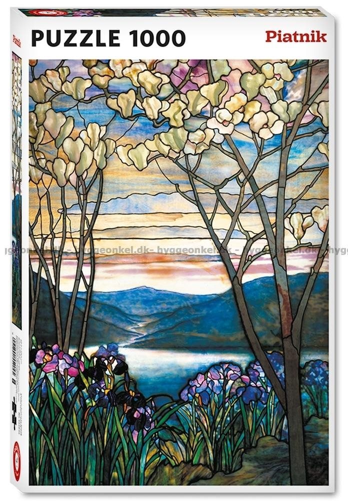 Pussel 1000 bitar Tiffany Magnolias and Ires