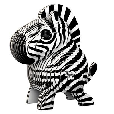 3D Carboard Model Kit - Zebra
