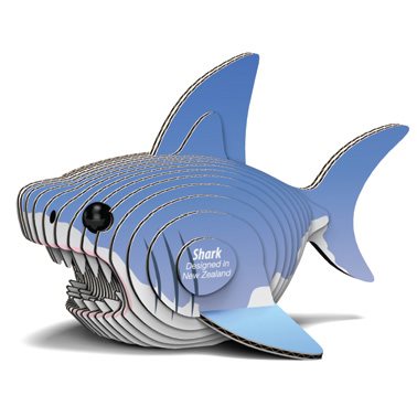 3D Cardboard Model Kit - Shark