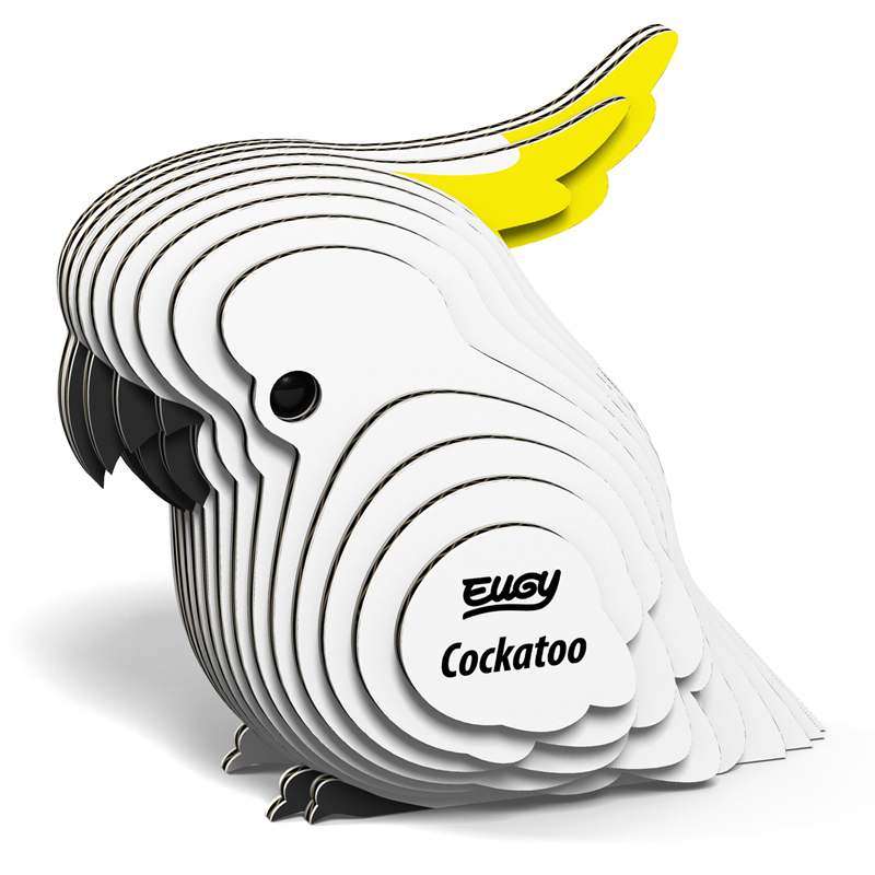 3D Carboard Model Kit - Cockatoo