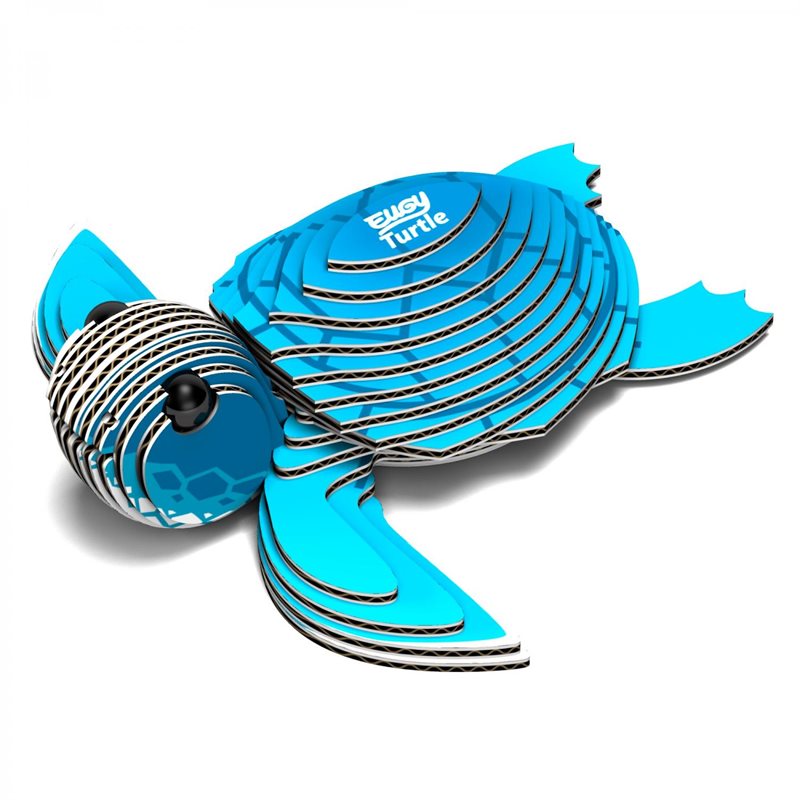 3D Carboard Model Kit - Turtle