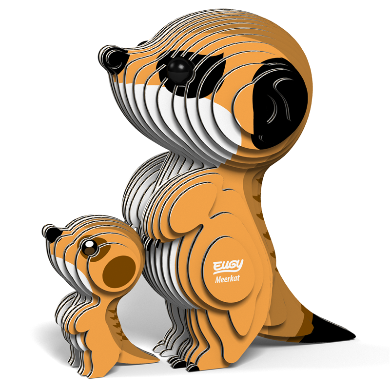  3D Cardboard Model Kit - Meerkat