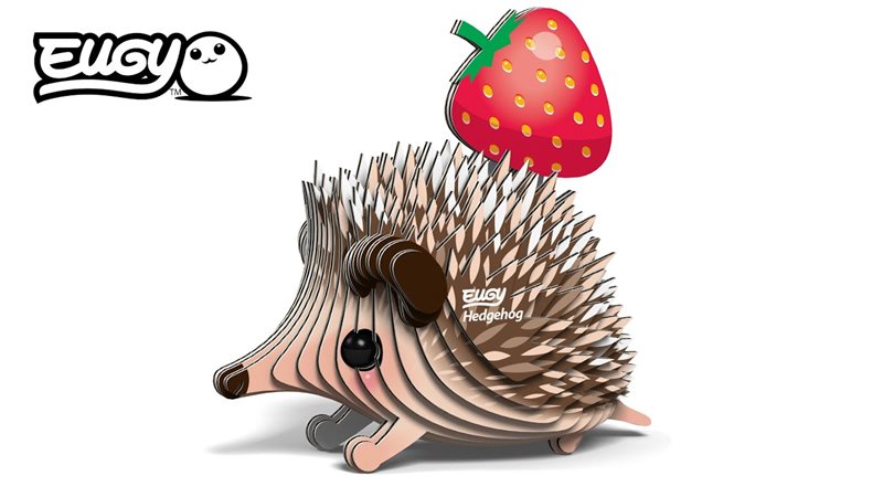 3D Carboard Model Kit - Hedgehog