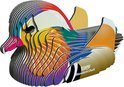 3D Carboard Model Kit - Mandarin Duck