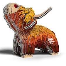 Eugy Byggsats Highland Cow