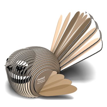 3D Carboard Model Kit - Fantail