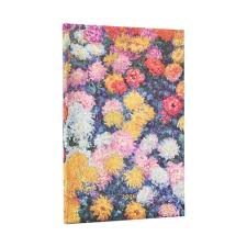 Weekly planner 2026 Maxi vertical "Chrysanthemums"