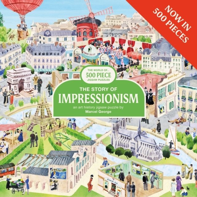 Pussel The Story of Impressionism 500 bitar