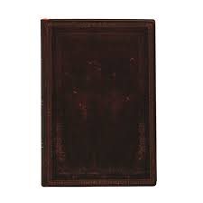 Notebook Mini Ruled, Black Moroccan Bold - Old Leather Collection