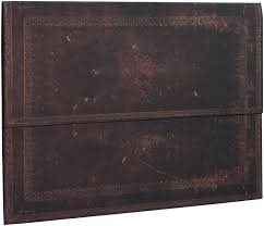 Document folder, Black Maroccan Bold/Old Leather Collection