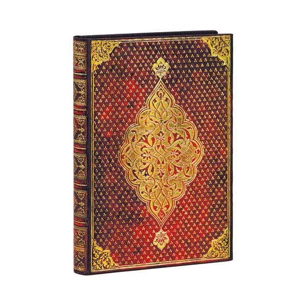 Notebook Midi Ruled, Golden Trefoil