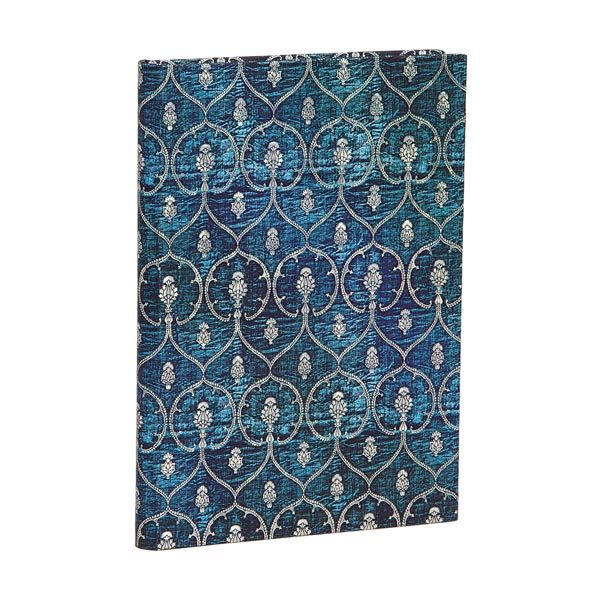 Notebook Mini Blank "Blue Velvet"