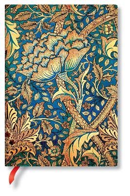 Notebook Flexis Midi Ruled "Morris Windrush" by William Morris