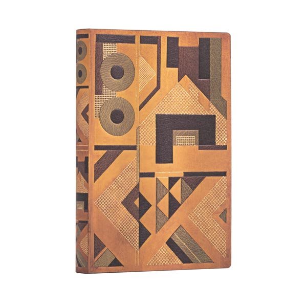 Notebook Mini soft cover Ruled "Moutarde - Shape Shift"