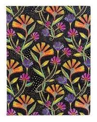 Notebook Midi Ruled "Wild Flowers - Playful Creations"