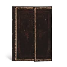 Notebook Mini flexi Ruled Black Maroccan